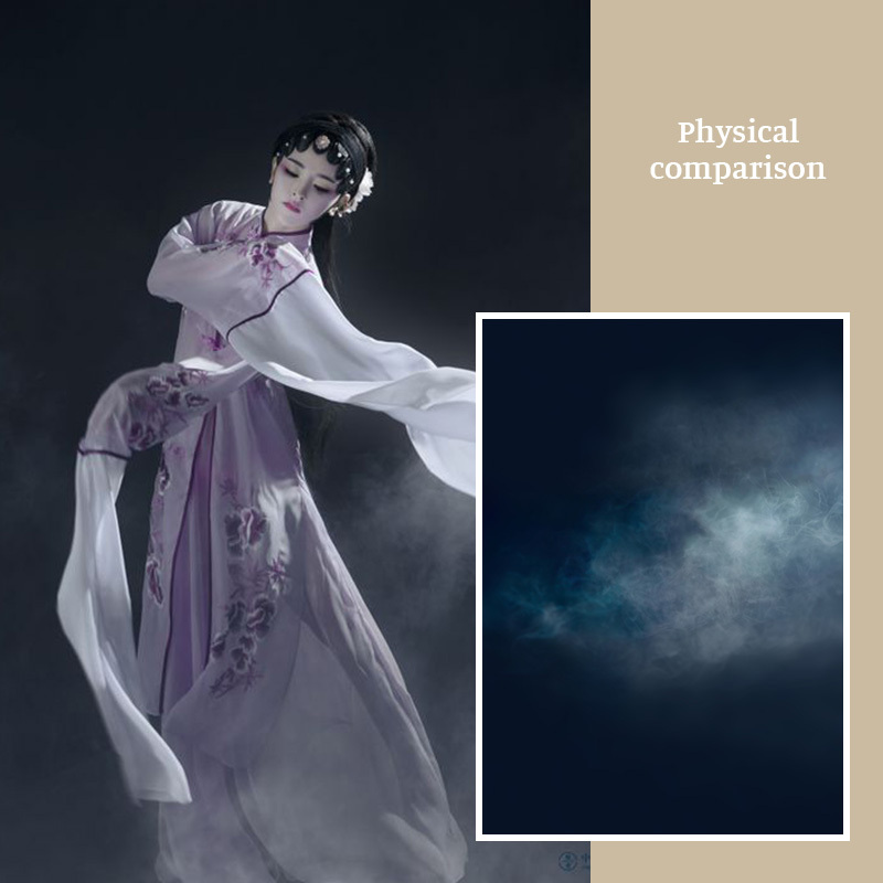 Oil Painting Background Cloth Universe Starry Sky Photo Studio Photography Moon Meteor Galaxy Night Scene Wedding Photography Galaxy Indoor Photo Background Imitation Hand-Painted Inkjet Meticulous Painting Background Cloth Curtain Mh-0329