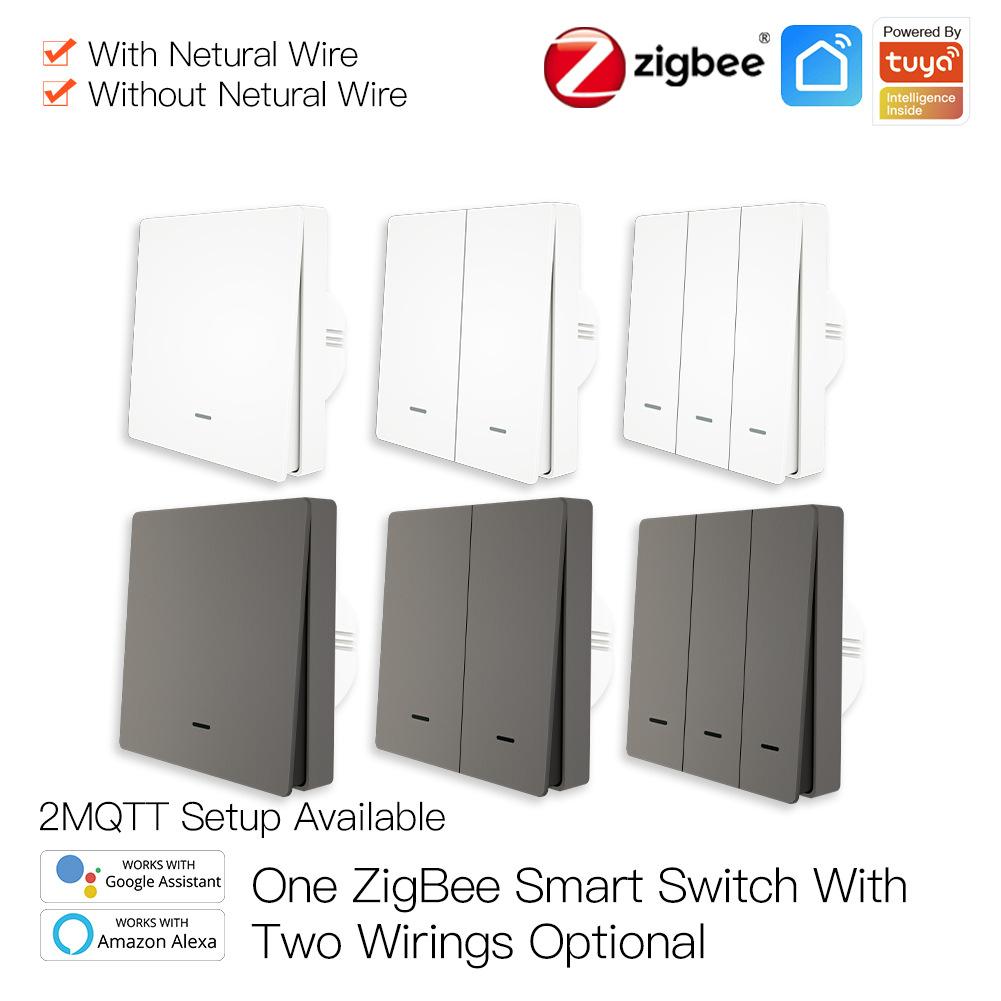 Smart Switch Control zigbee Graffiti Voice Automatic Light Control Home Wireless Skycat Elf Lazy Person Guan Lights