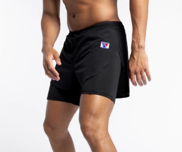 Men's Winning Boxing Shorts with Double-Layered Slits, Hormonal Charm, Fighting Training, Comfortable, High Elasticity and Breathable
