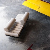 Nordic simply install solid wood sofa bench cloakroom changing bedroom bedbench designer creative long bench