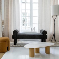 Nordic minimal atmospheric clothes and stool shopping mall bedroom bedside bench sales room sofa bench