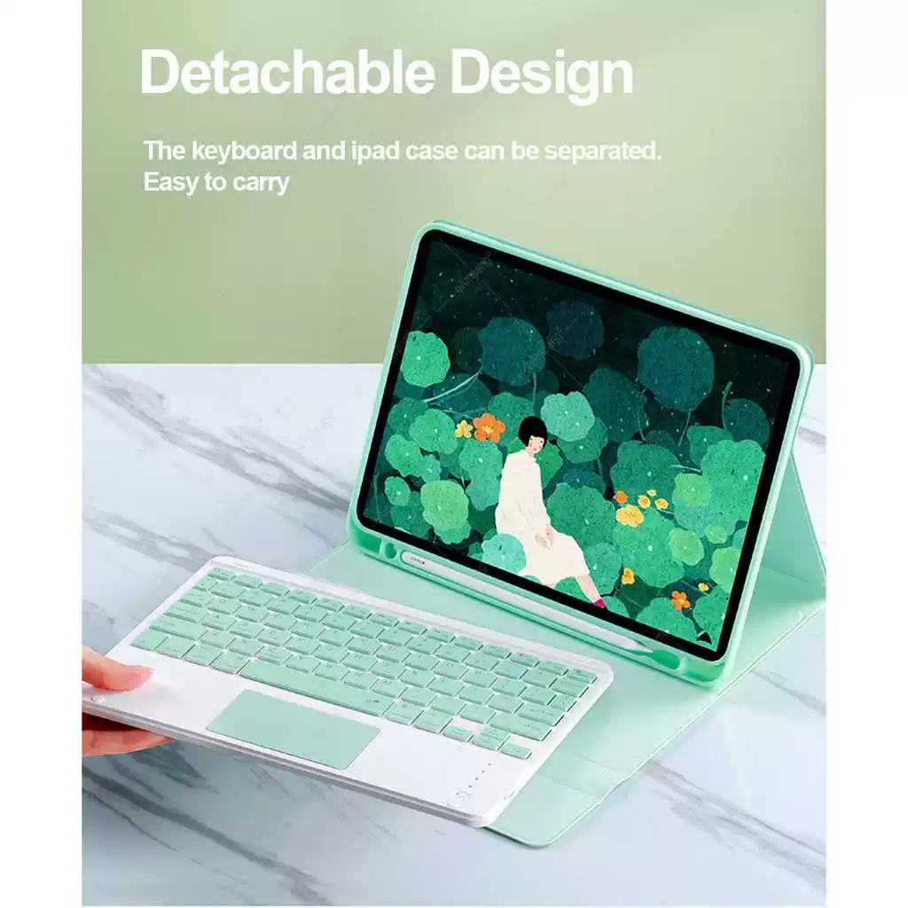 Case with Touchpad Keyboard Mouse For Apple iPad 10.2 8 8th