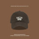 American-Style Trendy Brand Baseball Cap with English Letter Embroidery, Vintage Street Style, Versatile Outdoor Sunshade Cap for Men and Women