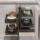 Угловая выдвижная корзина little monster kitchen cabinet space из алюминиевого сплава полностью выдвижной кухонный шкаф угловой стеллаж с амортизирующим буфером mini 3