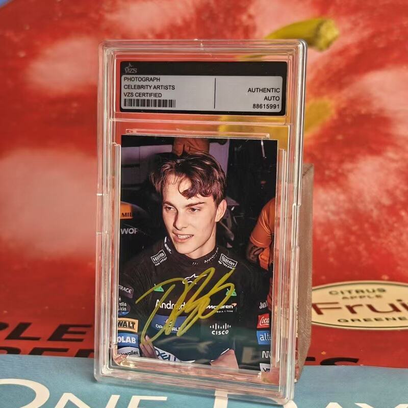 "Authentic" F1 Oscar Piastri Autographed Photo Official Limited Edition 3inch for Gift Collection "Authentic" F1 Oscar Piastri Autographed Photo Official Limited Edition 3inch for Gift Collection