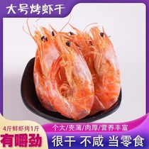 Taille spéciale Crevette Grilleuse Séchage à sec Prêt à utiliser Carbone Grillé Grillé Large Shrimp séché à lair séché à lair Prawns Boîte entière Mer de lot Taste enceinte enceinte avec peu de collations