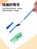 Paint Brush Pen, Industrial Paint Brush, Flat Head Gouache Watercolor Brush, Nylon Hair Brush, Flat Brush, Touch-Up Small Brush