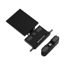 Minimalist aluminum frame glass door pin type heaven and earth hidden hinge large angle cabinet door heavy duty adjustable damping buffer hinge