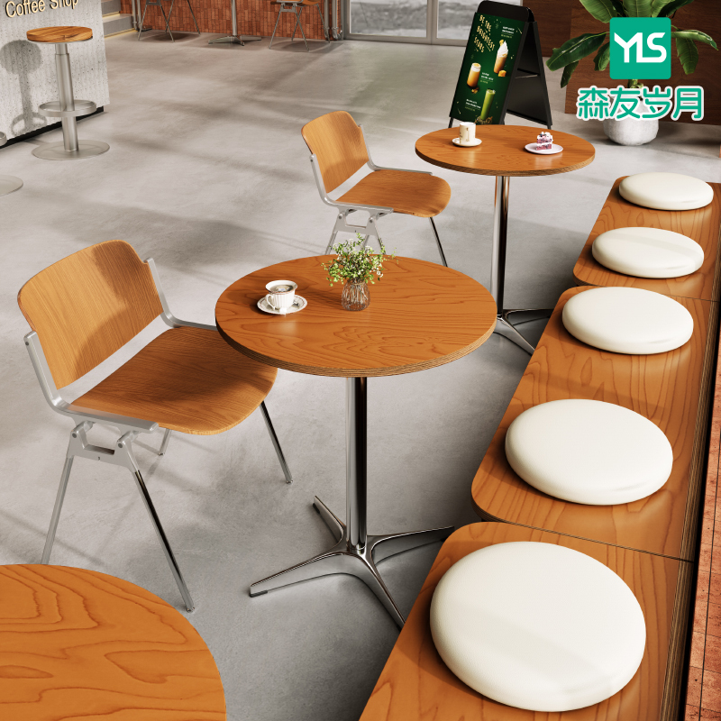 Cafe Tables and Chairs, Trendy Milk Tea Shop, Industrial Style Sofa Booths, Coffee Shop, Bakery, Dessert Shop, Marine Board Tables Cafe Tables and Chairs, Trendy Milk Tea Shop, Industrial Style Sofa Booths, Coffee Shop, Bakery, Dessert Shop, Marine Board Tables