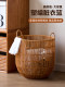 ins Rattan-Like Waterproof Laundry Basket Dirty Clothes Storage Basket Bedroom Dirty Clothes Basket Bathroom Dirty Clothes Hamper Laundry Basket