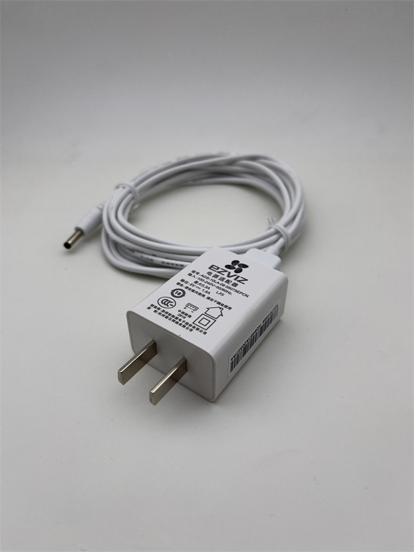 Fluorite cloud camera original 5V1 5A power adapter two-plug charger high-power single-head fast charge power supply