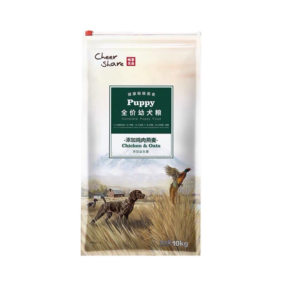 (Pat five Fat Six) Enjoy Chicken Oat Young Dog Food Three Generations Dog Grain Small Dog Bulk 500 gr (Buy 5-Taobao