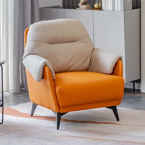 Nordic Single Dofa Light Luxury Office Office Business Preseption Leisure Tiger Chail отель для переговоров по столу и комбинированному дивану стула