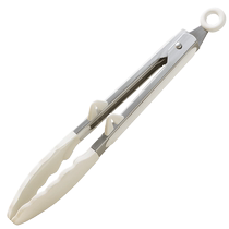 Silicone clip kitchen stainless steel food clip barbecue barbecue high temperature fried steak special anti-scald vegetable clip 1685