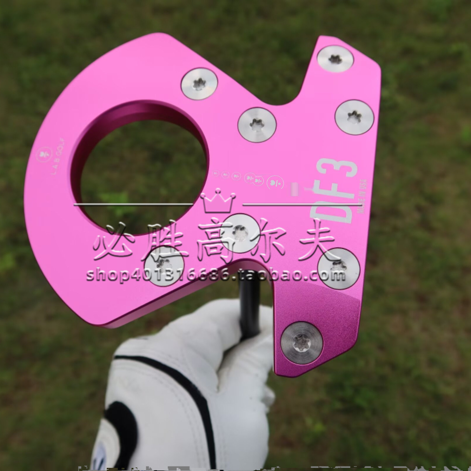 25new arrival women's golf putter limited edition pink lab df3