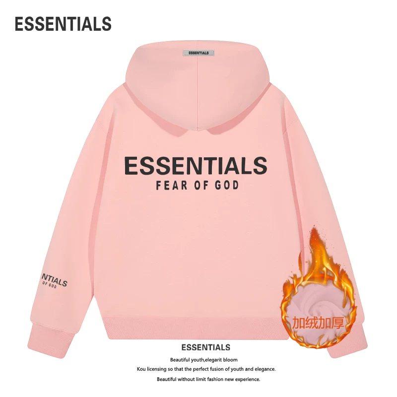 Спортивная кофта Essentials OIOI с капюшоном, спортивная кепка, худи, для любимого, американский стиль