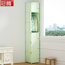 Simple wardrobe rental room storage artifact household economy modern simple single dormitory College student Cabinet