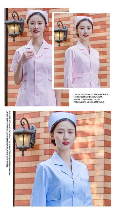 mũ y tế Nightingale Mũ Y Tá Nữ Trắng Một Kích Thước Mũ Đầm Xòe Phòng Điều Hành Phòng Khám Bệnh Viện Mũ Y Tá Hồng Xanh Dương nón trùm đầu y tế mũ đội đầu y tế