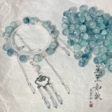 Стеклянные бусины, ожерелье ручной работы, аксессуар, аксессуары