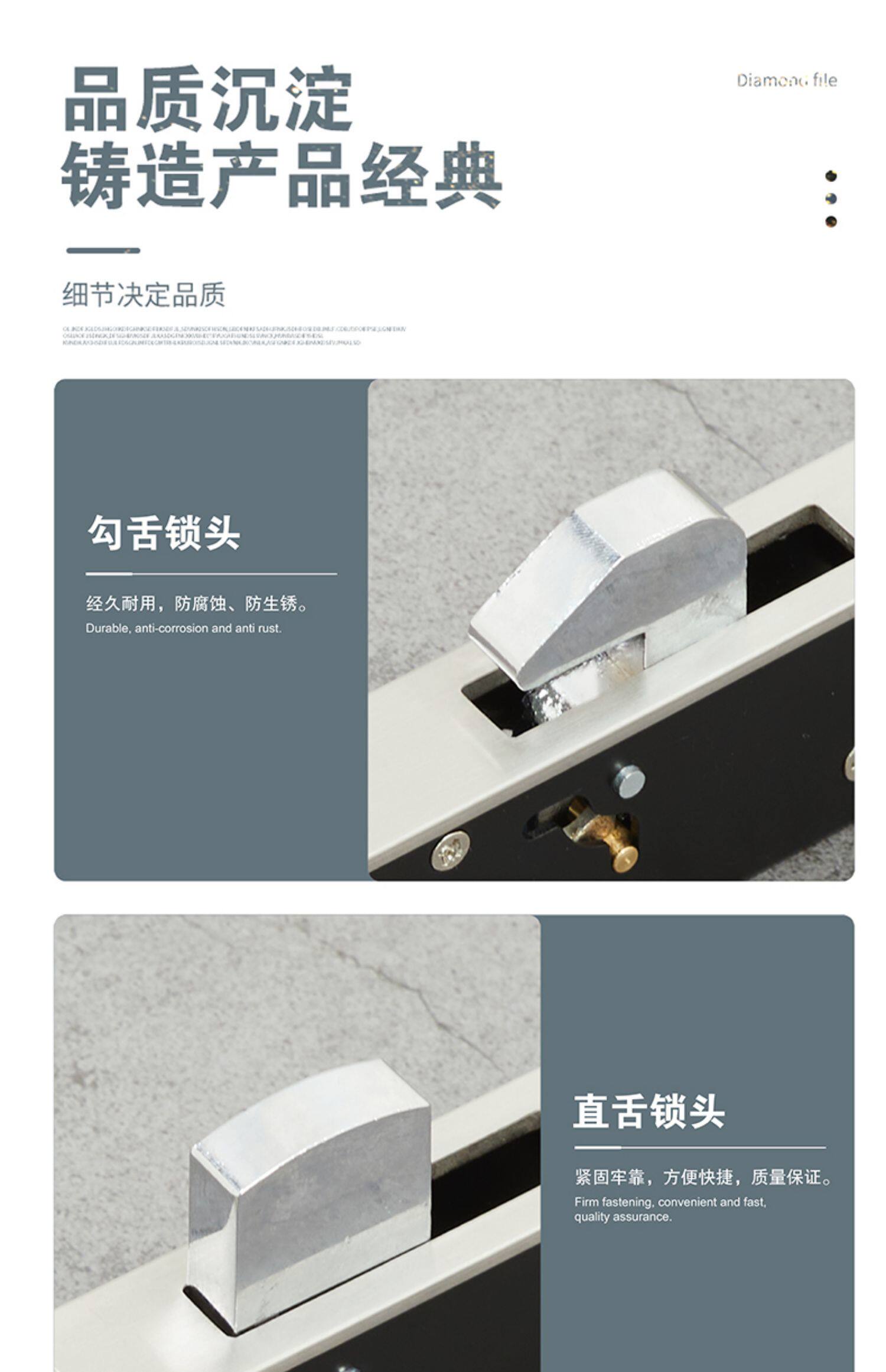 移门钩锁有框门锁铝合金推拉门锁落地锁阳台移门勾锁趟门勾锁地锁-阿里巴巴