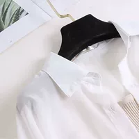 69 белая однотонная рубашка