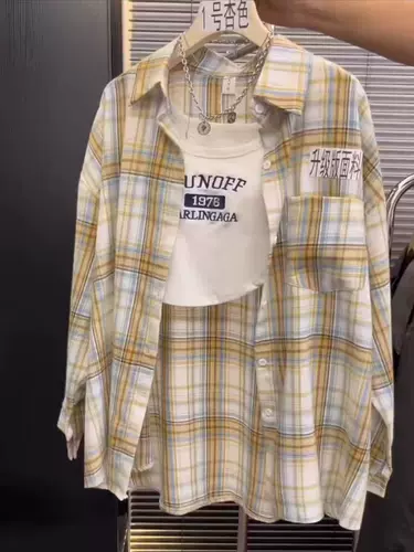 Ретро осенняя сексуальная рубашка, в американском стиле