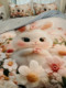 Happy Time 2026 New Model 7D Cartoon Imitation Cotton Brushed Velvet Cotton Four-Piece Set Bed Sheet Duvet Cover Three-Piece Set