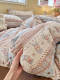 2026 New Model A-Class Puff Yarn Four-Piece Set - Fair Isle Series - Fresh and Simple Bed Sheet and Duvet Cover Three-Piece Set