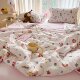 Summer Ultra-Soft Cloud-Like Double-Layer Gauze Ins Fresh Lace Antibacterial Bedroom Summer Quilt Student Dormitory Single Summer Quilt