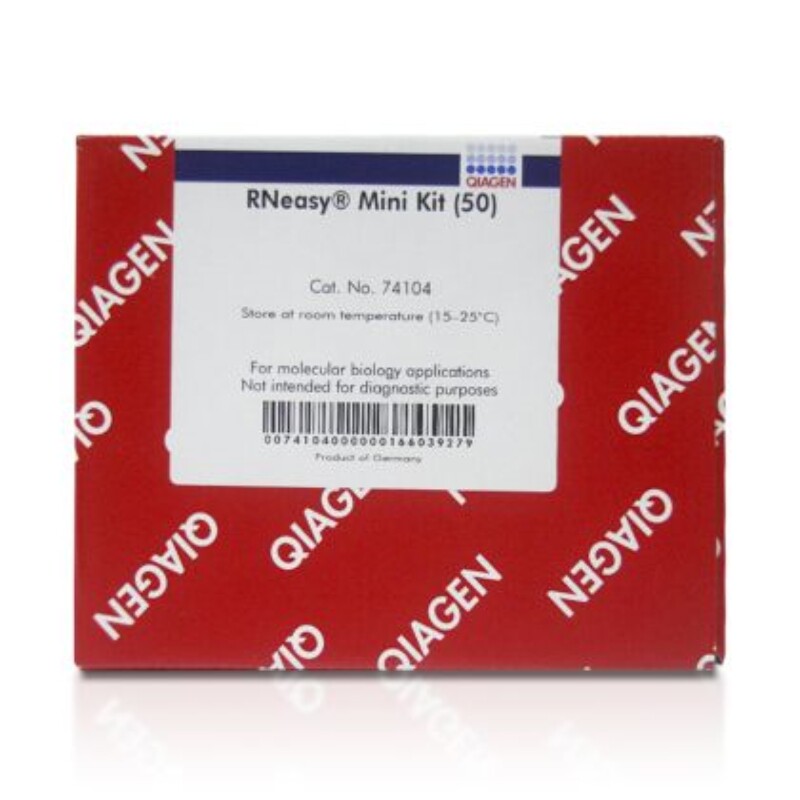 Qiagen 74104 总RNA小提试剂盒 RNeasy Mini Kit 50T/盒