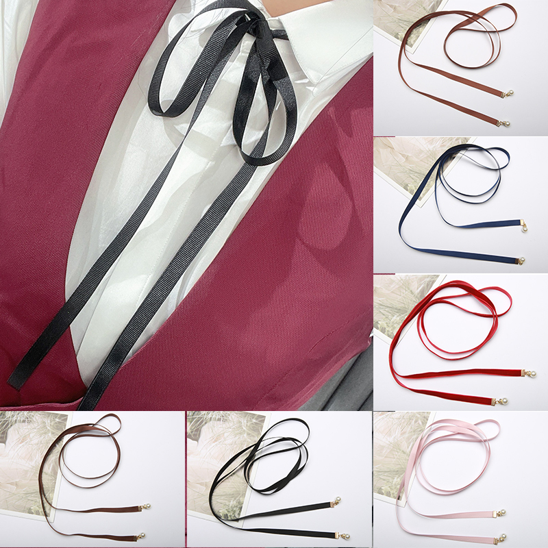 Jk Shirt with Bow Tie Decoration, Bow Tie Shirt, Women's Uniform Tie, Bow Tie, Japanese Style Handmade Accessories