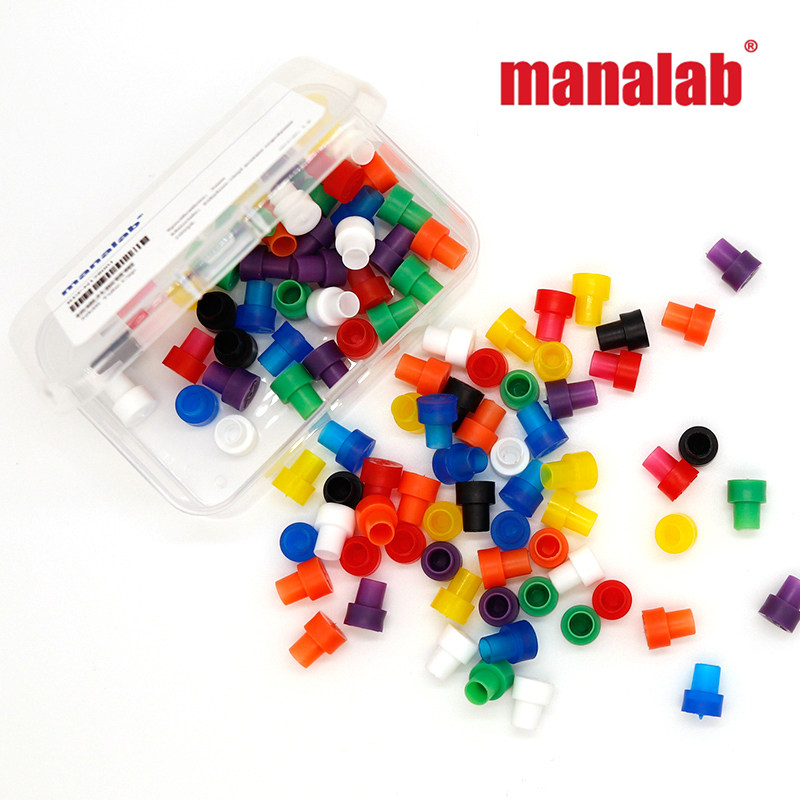 manalab核磁管帽NMR核磁共振管盖子白色实验样品管石英顺磁管帽塞