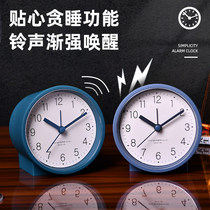 Alarm clock Students Private Wake Up God Instrumental Sleeping children Men and women Creative Bedrooms Desktop Home Small alarm clock Table mute