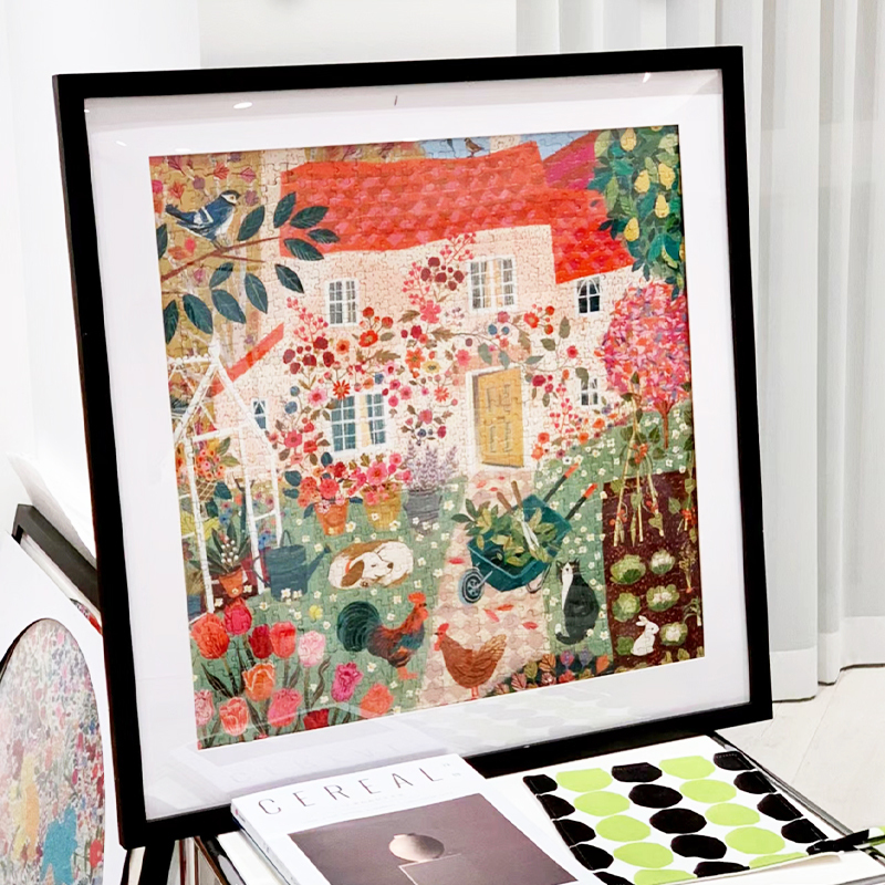 Solid Wood Puzzle Frame 500 Pieces Eeboo Puzzle Framing Special 1000 Piece Puzzle Square Photo Frame Outer Frame Solid Wood Puzzle Frame 500 Pieces Eeboo Puzzle Framing Special 1000 Piece Puzzle Square Photo Frame Outer Frame