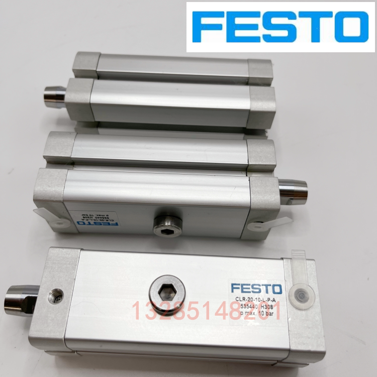 Festo Linear/Rotary Clamping Cylinder Clr-12-16-20-25-32-40-10-20-L-R-P-A