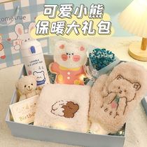 Warm Winter Great Gift Bag Winter Warm Heart Big Gift Bag Send Girlfriend Bestie Birthday Gift Practical Girl Companion Gift Gift