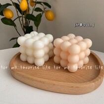 South Korea s net red Tongan Magic Square Incense Candle Bedroom Teenage Girl Creative Pendulum accessories Photo Little Props