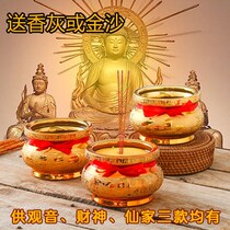 Burning Incense Burner Ceramic Bowl small large number of sandalwood Chantal Guanyins property Sendai dedicated to Buddhist Home Buddhist Home