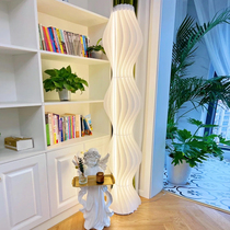 The light and shadow landing light designer's bedroom in the living room of the creative personal straw skirt in Northern Europe decorates the lamp