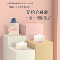 Milk powder box one meal compartment portable powder box milk powder capacity baby packaging box