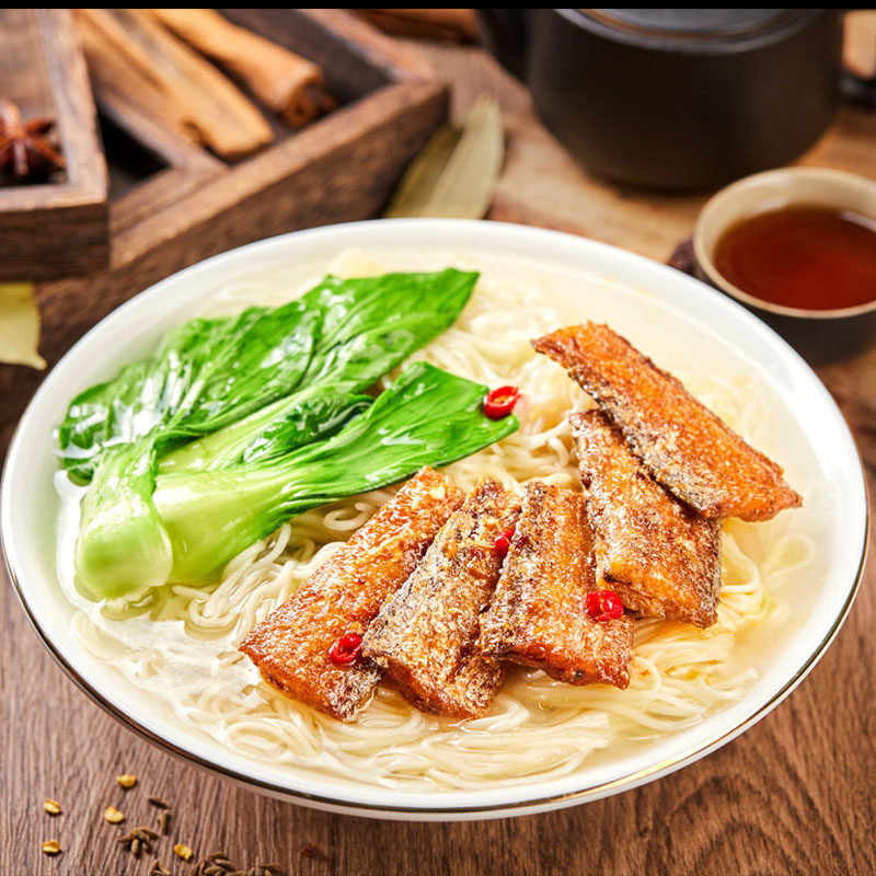 渤海湾 香辣带鱼罐头红烧即食 100g*3罐 图4