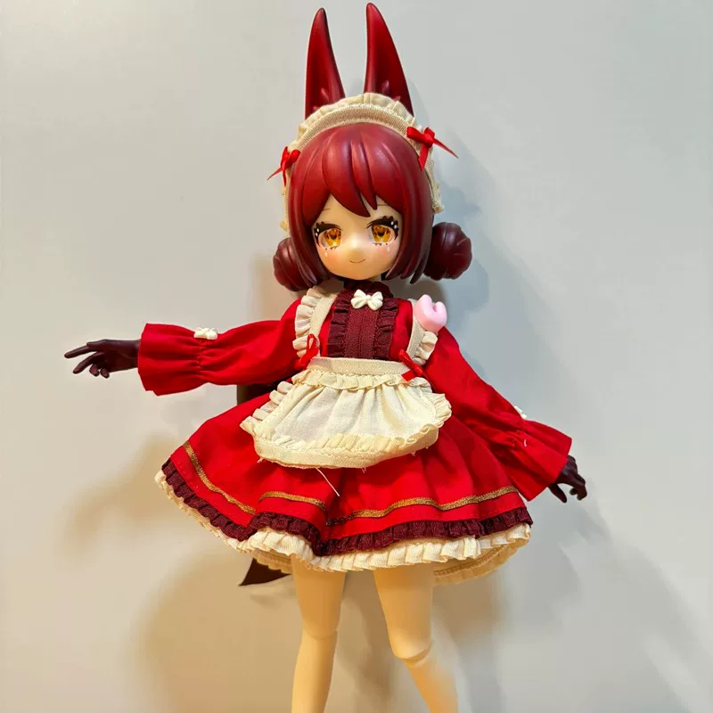 Подлинная UFDOLL 6 точек BJD MINI Tea Blind Basic Box Move Patrol игрушка Качели Игровая Девочка Подарок