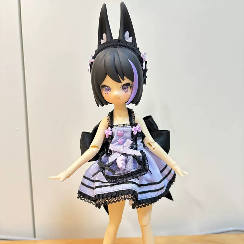Подлинная UFDOLL 6 точек BJD MINI Tea Blind Basic Box Move Patrol игрушка Качели Игровая Девочка Подарок