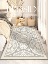 Modern minimalist long strip living room carpet bedroom bedside thickened sofa coffee table blanket striped foot mat bay window floor mat
