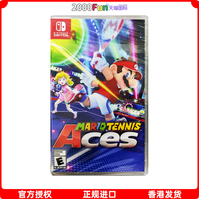 Hong Kong direct mail Nintendo NS cartridge Chinese Mario Tennis Nintendo Switch game in stock