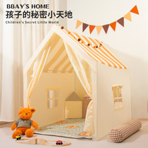 Childrens tent indoor girl toy house baby boy outdoor play house small house castle separate bed birthday gift