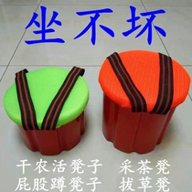 Greenhouse used with small stool tied to the digging garlic foam dry farming live theorizer on the ass special tying legs lazy handun