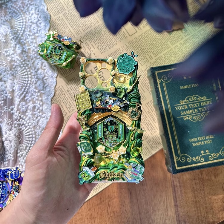 Original Handmade DIY New Cream Glue 3D Phone Case Harry Potter Cartoon Anime for Apple 13/17/17Pro/17Promax/18/18Pro/18Promax/18P Romax Original Handmade DIY New Cream Glue 3D Phone Case Harry Potter Cartoon Anime for Apple 13/17/17Pro/17Promax/18/18Pro/18Promax/18P Romax