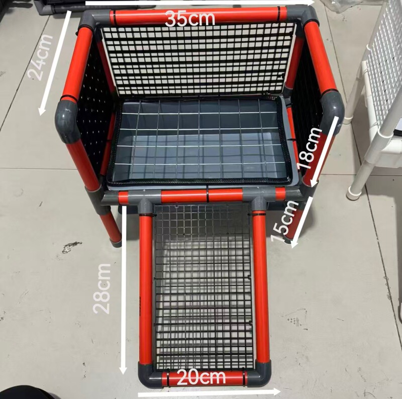 New Original Anti-Escape Turtle Breeding Box with Grid for Egg Laying, Breeding Box with Basking Platform, Egg Laying Box New Original Anti-Escape Turtle Breeding Box with Grid for Egg Laying, Breeding Box with Basking Platform, Egg Laying Box