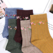 Zhejiang Zhuji socks 5 Double Mom Sox Childrens Pure Cotton Elderly Spring and Autumn Elderly Cotton Sox Grandmother Sox